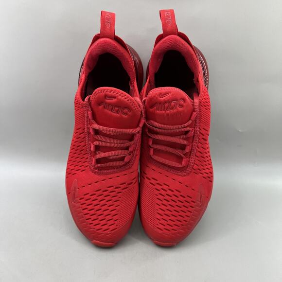 Youth 7 / Women's 8.5 - Nike Air Max 270 University Red Running Shoes Sneakers - Picture 5 of 8